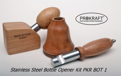 Stainless Steel Bottle opener kit